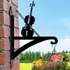 Violin Metal Hanging Bracket Plant Stand PS072