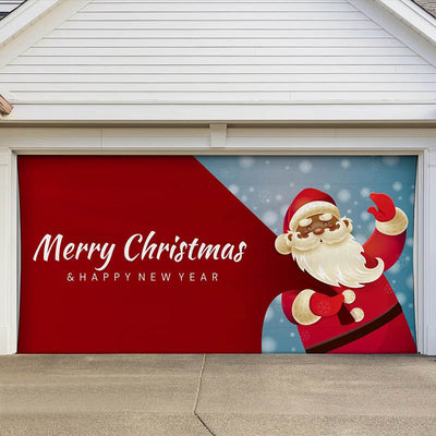 Christmas Santa's Toy Bag Garage Door Covers F581