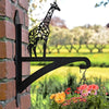 Giraffe Metal Hanging Bracket Plant Stand PS113