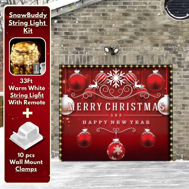 Merry Christmas Garage Door Covers CC001