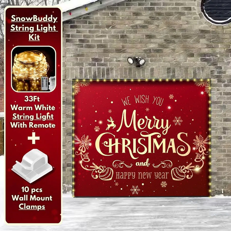 Merry Christmas Garage Door Covers CC002