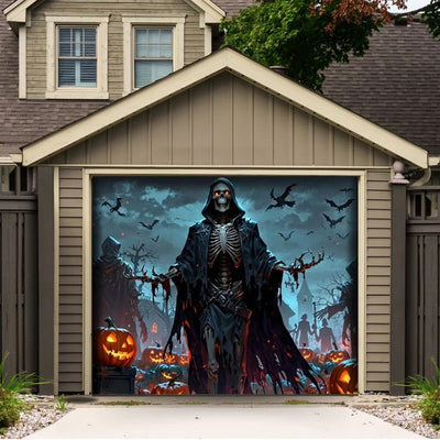 Cursed Night Halloween Garage Door Covers HC012