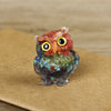 Handmade Natural Crystal Gemstone Owl