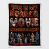 This Is My Horror Movie Watching Blanket - Halloween Quilt, Blanket