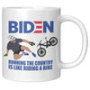 Biden Running The Country Mug