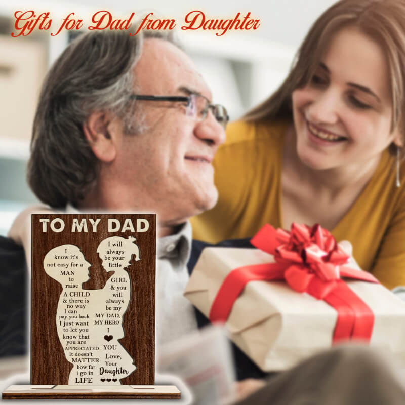 Father's Day Wooden Decoration