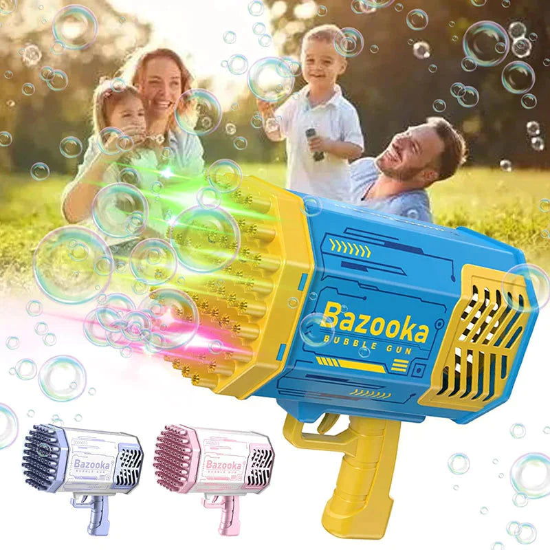 Upgraded Bubble Gun Toy with Colorful Lights(Sale 50% Off🔥)