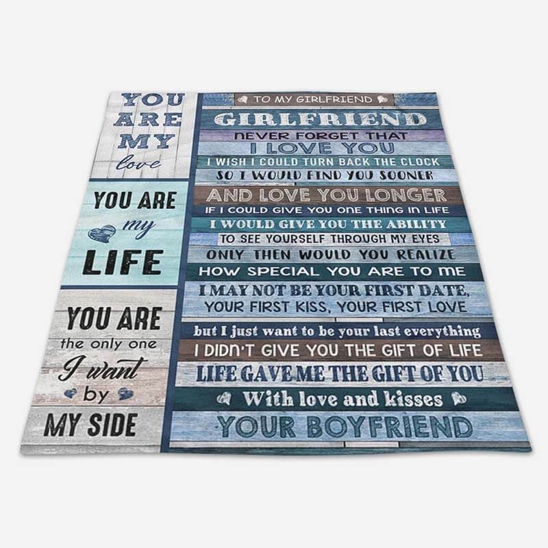 To My Girlfriend - From Boyfriend - A613 - Premium Blanket