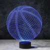 Basketball 3D Illusion Lamp