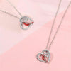 Cardinal Heart Pendant Necklace