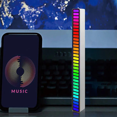 （🔥Last Day Sale-50% OFF）Wireless Sound Activated RGB Light Bar