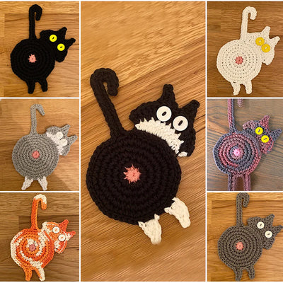 Christmas Sale🎄- Cat Butt Coasters