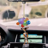 Dachshund Fly With Bubbles Car Hanging Ornament BC009