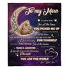 To My Mom - From Son - BearBlanket - A320 - Premium Blanket