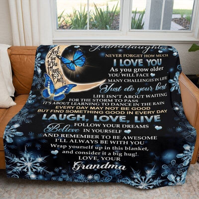 TO MY GRANDDAUGHTER- PREMIUM BLANKET