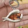 Sleeping Angel Acrylic Keychain Boxer