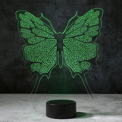 Butterfly 3D Illusion Lamp