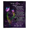 To My Mom - From Son - Butterflyblanket - A319 - Premium Blanket