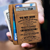 Mom To Son - Just Do Your Best - Card Wallet