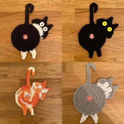 Christmas Sale🎄- Cat Butt Coasters