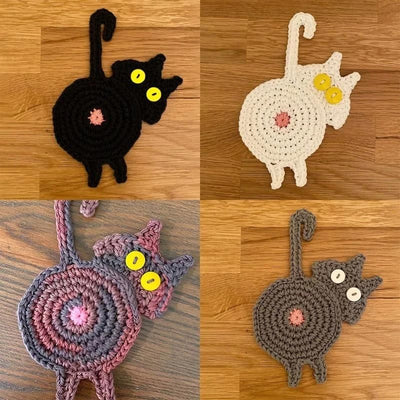 Christmas Sale🎄- Cat Butt Coasters