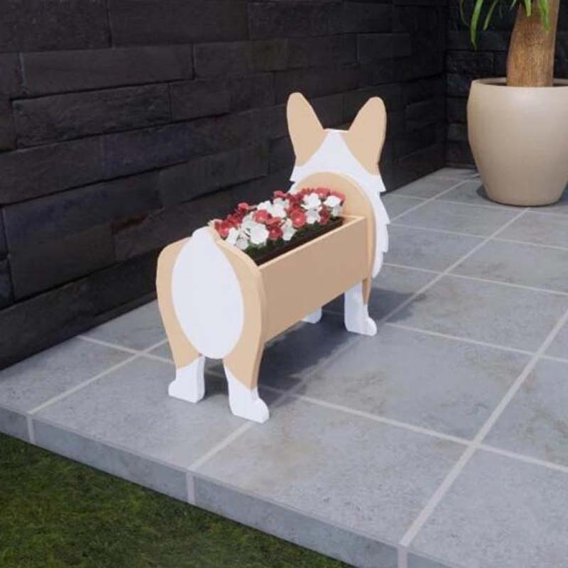 Corgi Planter AP002