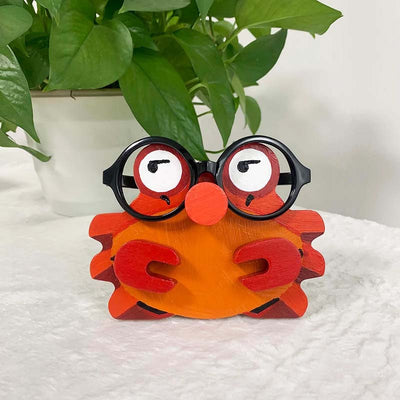 Handmade Dachshund Glasses Stand Lovely Crab