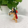 Handmade Dachshund Glasses Stand Lovely Crab