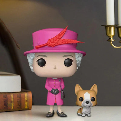 Elizabeth and Corgi Memorial Doll