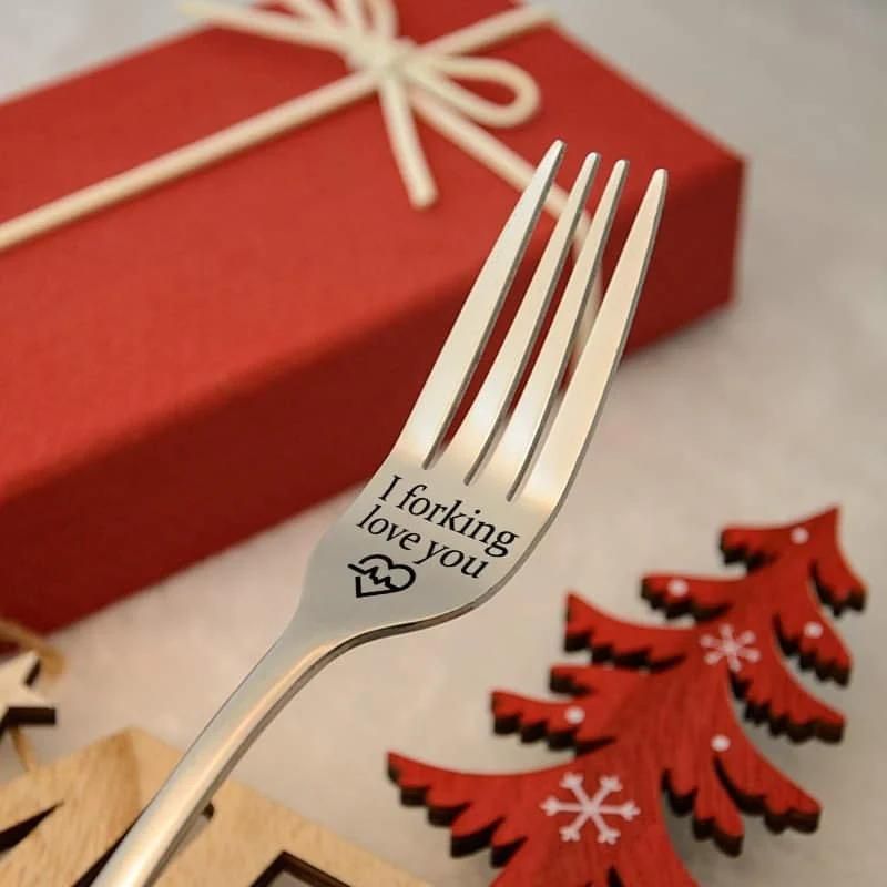 🎄Engraved Fork - Best Funny Gift for Loved One