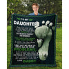 To My Daughter - From Dad - A324 - Premium Blanket