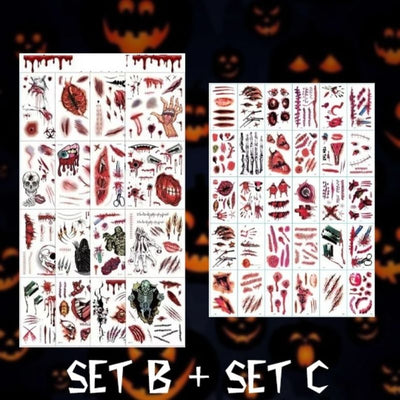 Halloween Tattoo – 🎃Halloween Prank Makeup Temporary Tattoo🎃