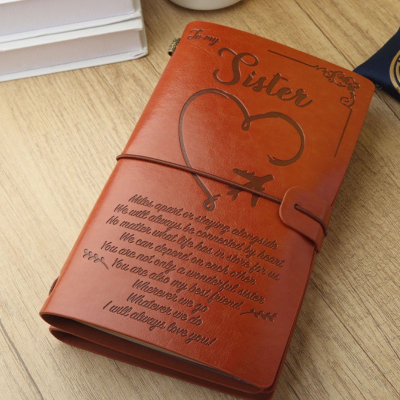 I Will Always Love You - Engraved Leather Journal Notebook