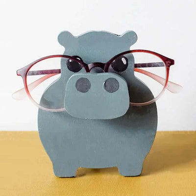 Handmade Dachshund Glasses Stand Lovely Hippo