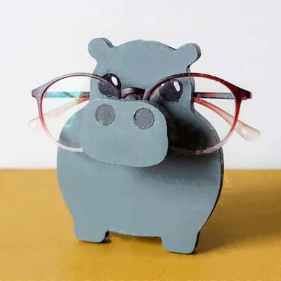 Handmade Dachshund Glasses Stand Lovely Hippo