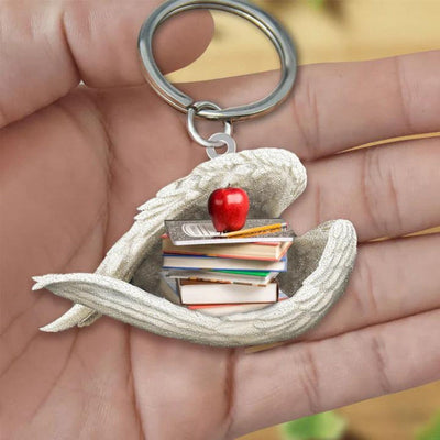 Sleeping Angel Acrylic Keychain Teacher SA251