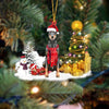 Doberman Christmas Ornament SM143