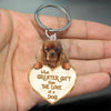 Cavalier King Charles Spaniel What Greater Gift Than The Love Of A Dog Acrylic Keychain GG013