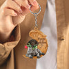 German Shorthaired Pointer Forever In My Heart Acrylic Keychain FK025