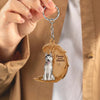 Husky Forever In My Heart Acrylic Keychain FK051