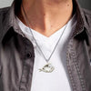 Maltese Sleeping Angel Stainless Steel Necklace SN007