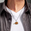 Vizsla Sleeping Angel Stainless Steel Necklace SN050