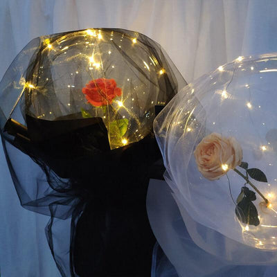 LED Luminous Balloon Rose Bouquet【Christmas Sale-50% Off】