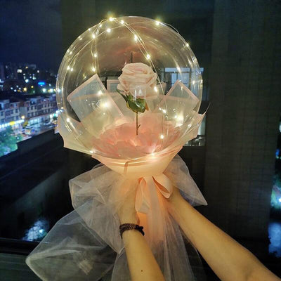 LED Luminous Balloon Rose Bouquet【Christmas Sale-50% Off】