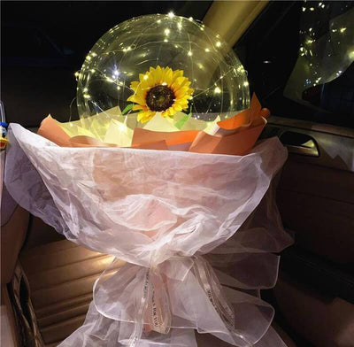 LED Luminous Balloon Rose Bouquet【Christmas Sale-50% Off】