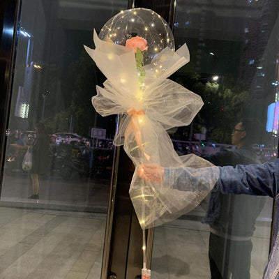 LED Luminous Balloon Rose Bouquet【Christmas Sale-50% Off】