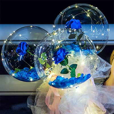 LED Luminous Balloon Rose Bouquet【Christmas Sale-50% Off】