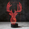 Reindeer 3D Illusion Lamp