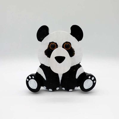 Handmade Dachshund Glasses Stand Lovely Panda