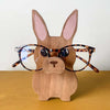 Handmade Dachshund Glasses Stand Lovely Rabbit